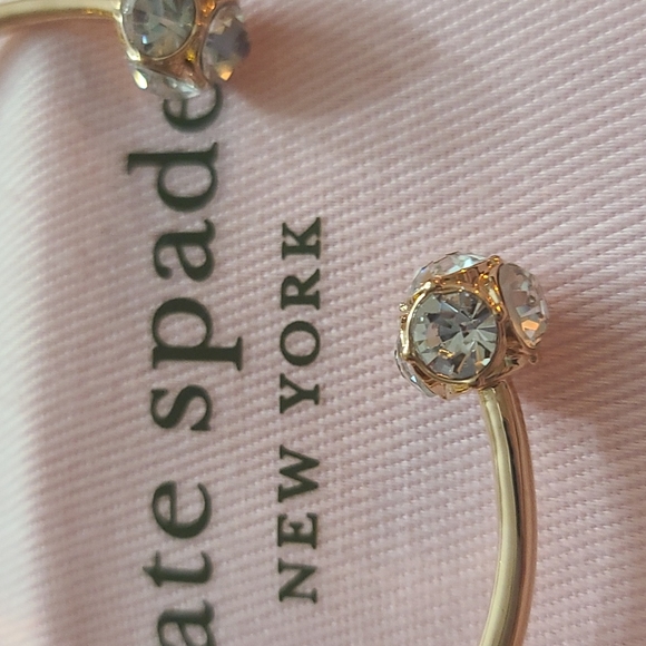 Kate Spade Lady Marmalade Rose Gold Open Cuff Bracelet - Picture 6 of 7